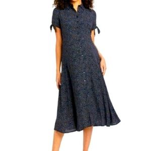 The Nines By Hatch Short Sleeve Midi Maternity Dress